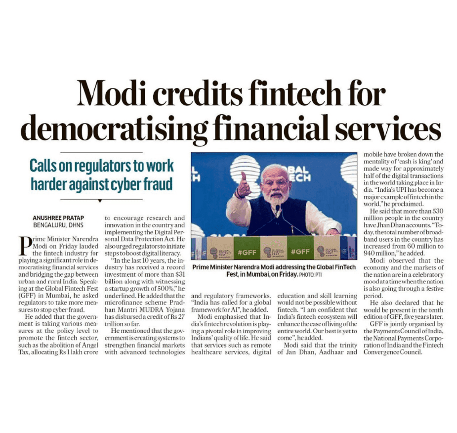Modi urges regulators to do more to curb cyber fraud